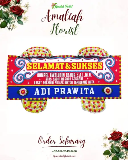 Papan Bunga Ucapan Selamat bantargadung
